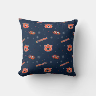 Coussin Université d'Auburn Motif de vacances