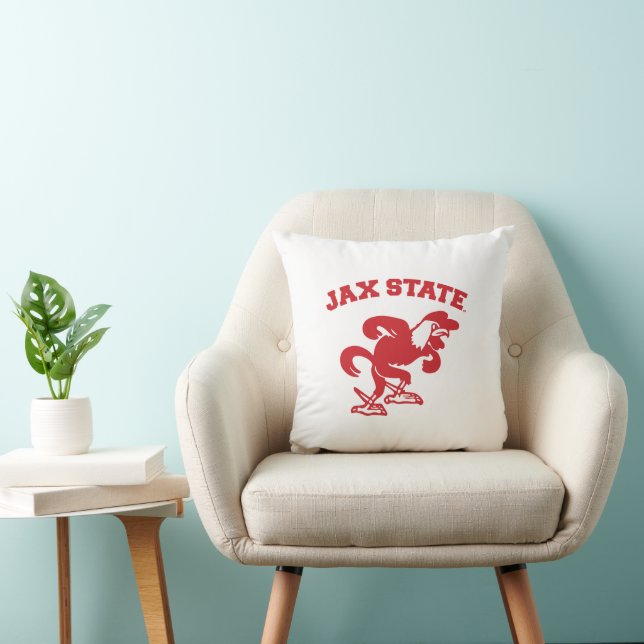 Coussin Université d'État de Jacksonville JAX State Gameco (Chaise)