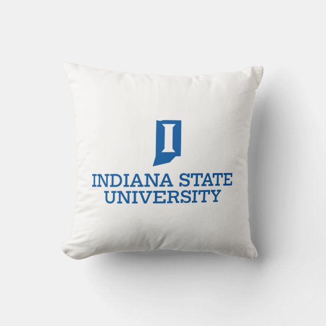 Coussin Université d'État de l'Indiana (Recto)