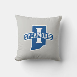 Coussin Université d'État d'Indiana Sycamores
