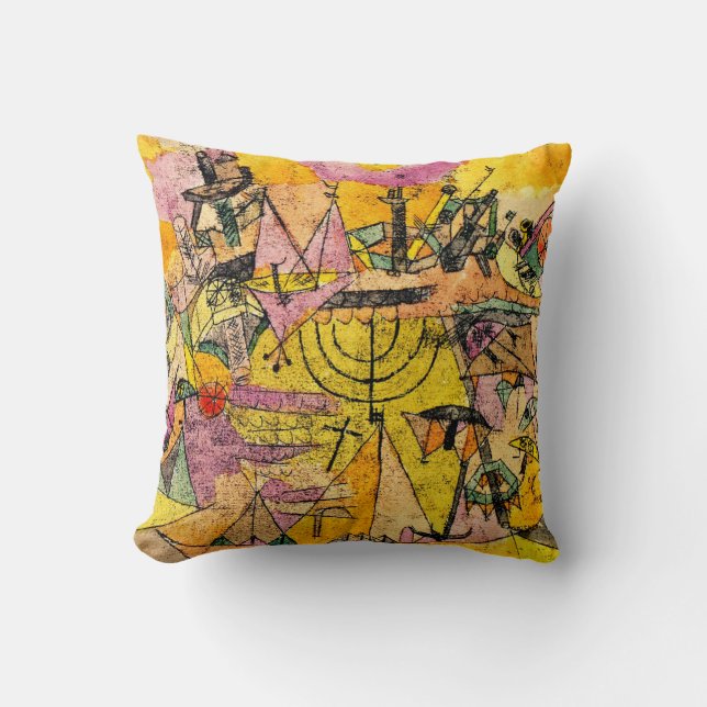 Coussin Unstern der Schiffe, Les Navires Malchanceux (Recto)