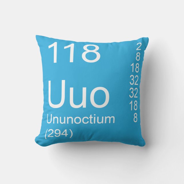 Coussin Ununoctium (Recto)