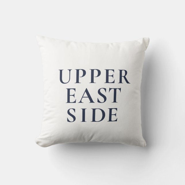 Coussin Upper East Side NYC Classic Preppy Style (Recto)