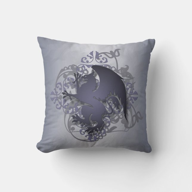 Coussin urbain de griffon d'argent d'imaginaire de (Recto)