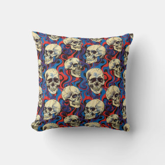 Coussin Urban Art Skull Pillow Design, Cojín B54