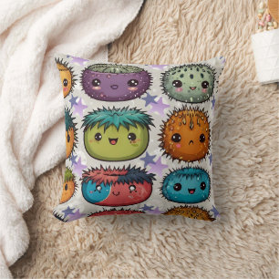 Coussin Urchin avec étoiles Imprimer