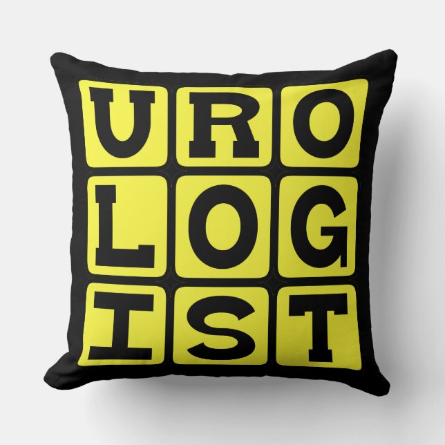 Coussin Urologue, Spécialiste du système urinaire (Recto)
