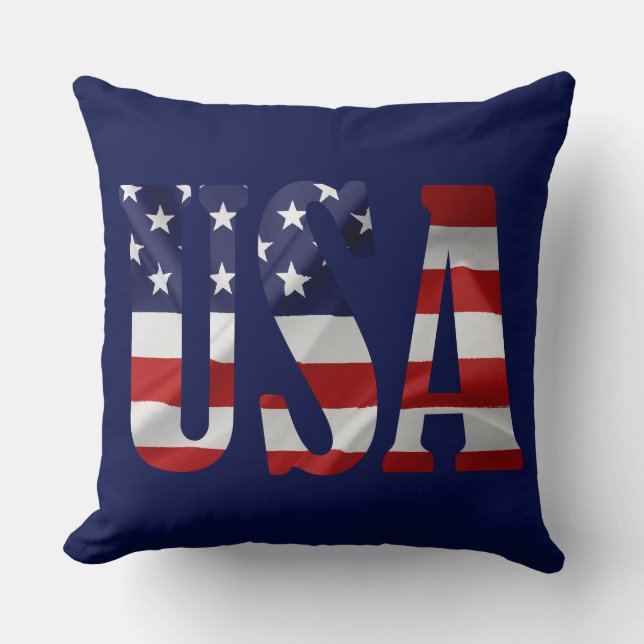 Coussin USA Patriotique (Recto)