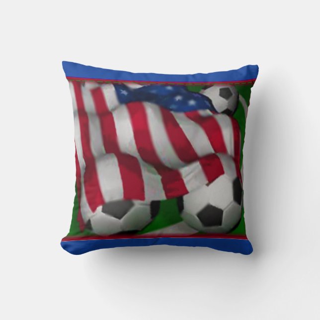 Coussin USA Soccer (Recto)