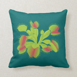 Coussin Usine carnivore d'attrape-mouche de Vénus