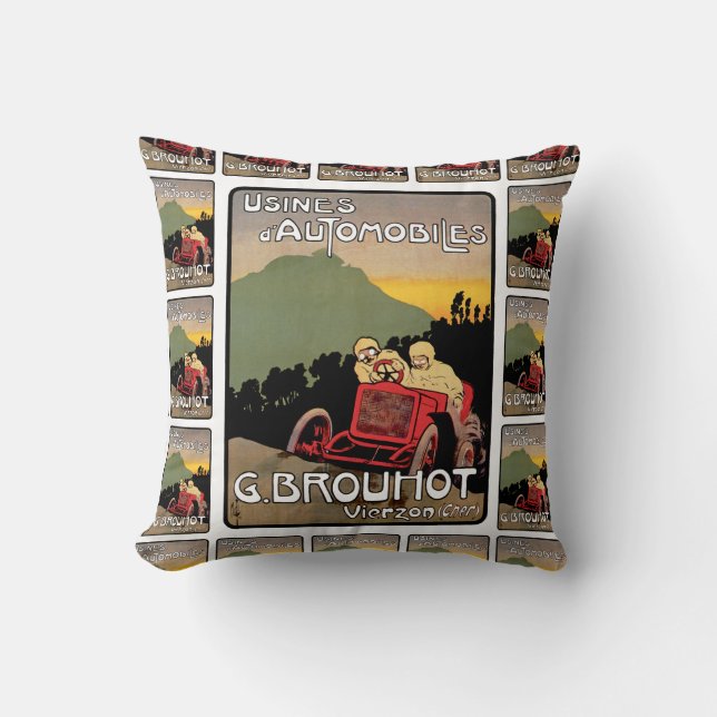 Coussin Usines d'Automobiles (Recto)
