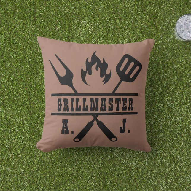 Coussin Ustensile de Grillmaster en terre cuite (Herbe)