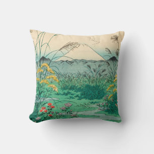 Coussin Utagawa Hiroshige - Plaine d'Otsuki dans la provin