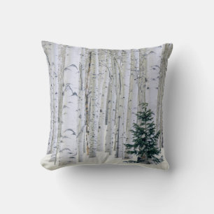 Coussin UTAH. USA. Aspen (Populus tremuloides) et Douglas