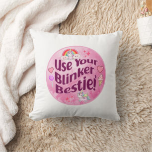 Coussin Utilise Ton Cavalier, Bestie ! BFF Best Friends He