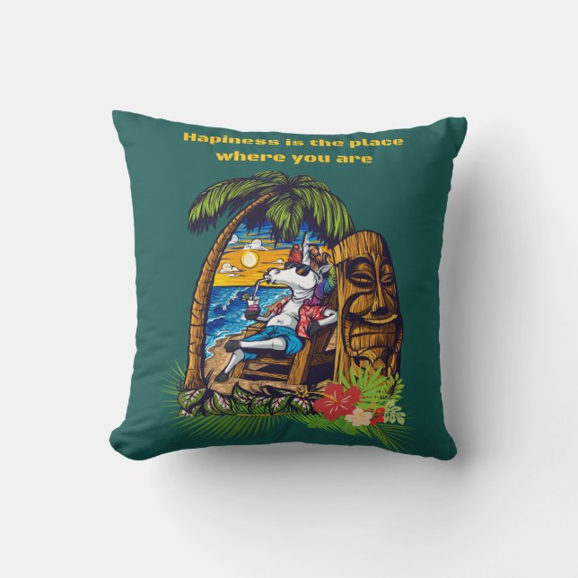 Coussin vacances (Recto)