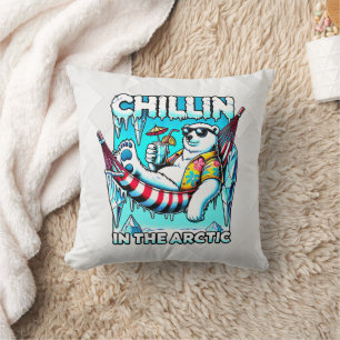 Coussin Vacances dans l'Arctique