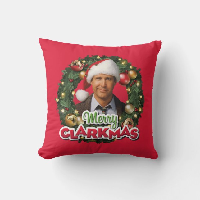 Coussin Vacances de Noël | Merry Clarkmas (Recto)