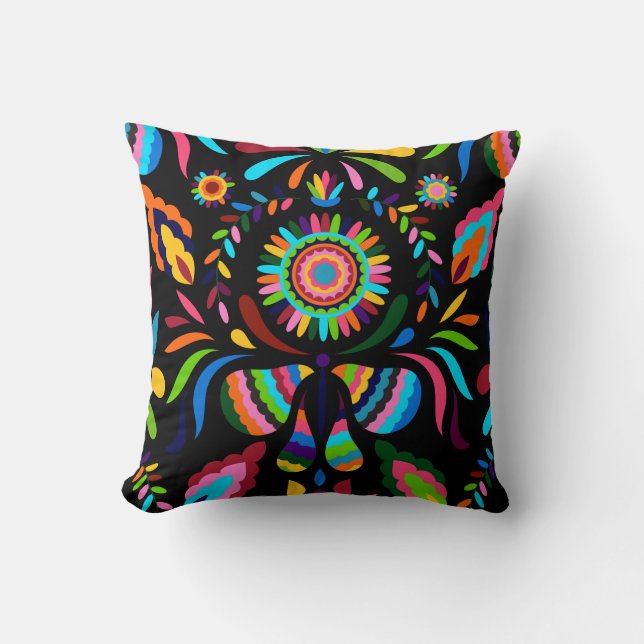 Coussin Vacances de Pâques Coloré Cool  (Recto)