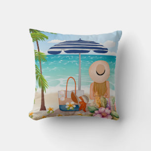 Coussin Vacances D'Été, Vacances De Luxe En Mer