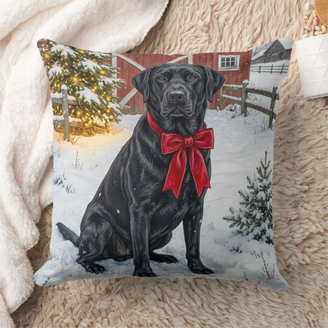 Coussin Vacances Labrador  (Couverture)