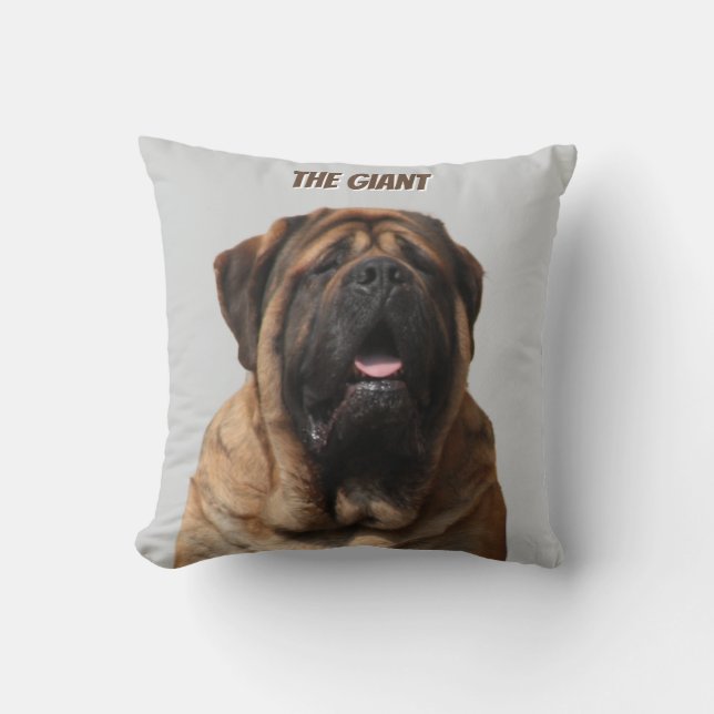 Coussin Vacances Mastiff Mastiff Anglais (Recto)
