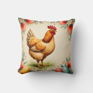 Coussin Vacances Vintage Pâques Collection tendance