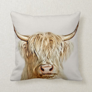 Coussin Vache albinos