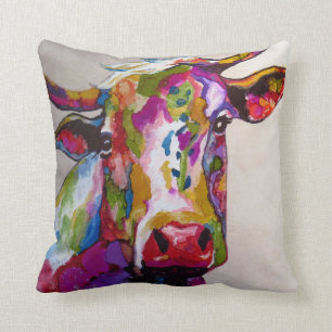 Coussin Vache brillante