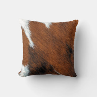 Coussin Vache de luxe cachée peau d'animal Imprimer