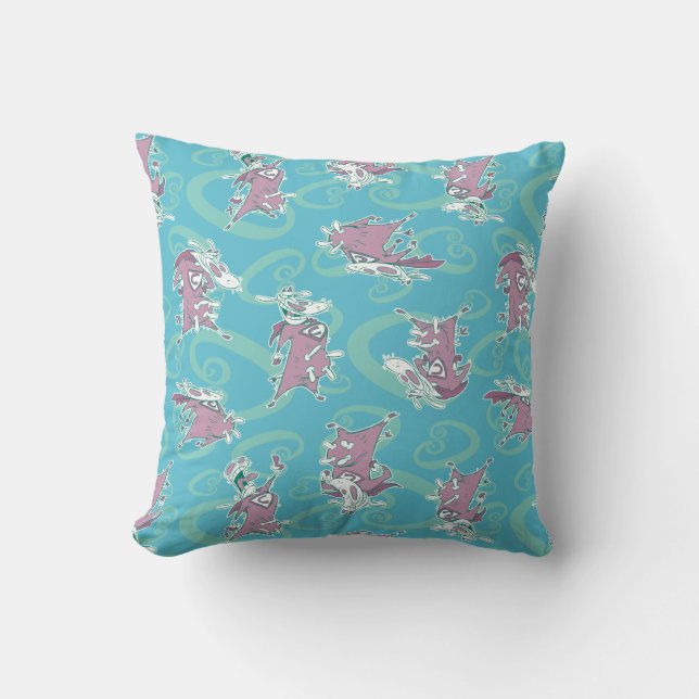 Coussin Vache et poulet Super Vache Motif (Recto)