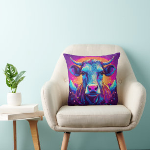 Coussin Vache moody