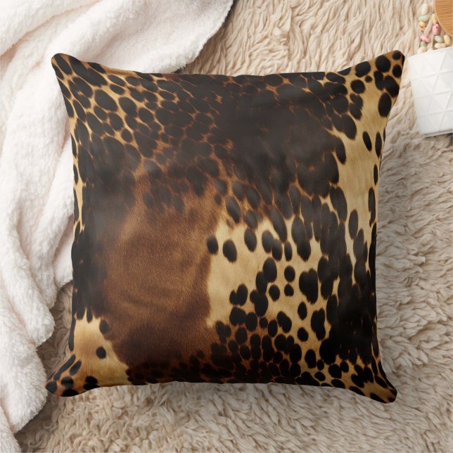 Coussin Vache noire Brown d'or du sud-ouest (Couverture)