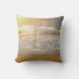 Coussin Vague au soleil   -