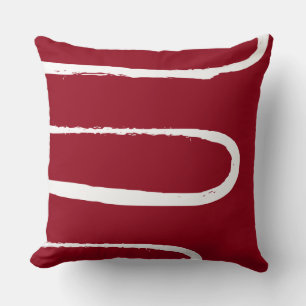 Coussin Vague Bright Candy Rouge