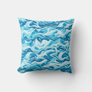 Coussin vagues de la mer Motif sans voile
