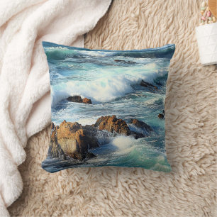 Coussin Vagues de l'océan Pacifique