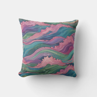 Coussin Vagues de Sirène