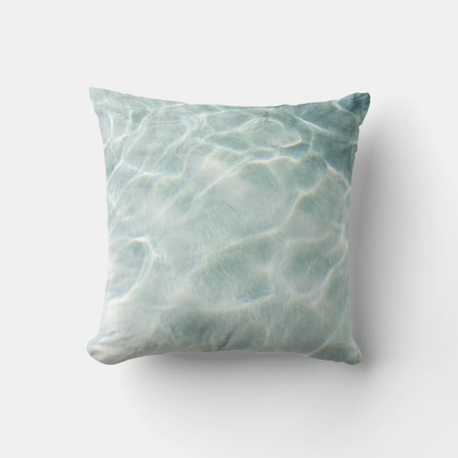 Coussin Vagues marines (Recto)