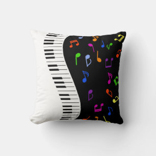 Coussin Vagues Musicales
