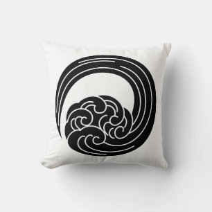 Coussin Vagues tourbillonnantes