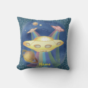 Coussin Vaisseau Arc-en-Ciel