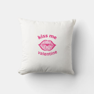 Coussin valenitien m'embrasser drôle Jeu d'oreiller