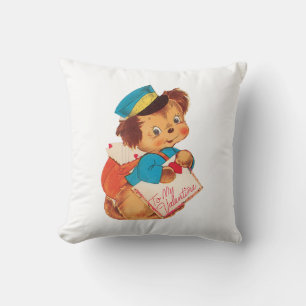 Coussin Valentine Puppy Postman