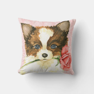 Coussin Valentine Rose Papillon