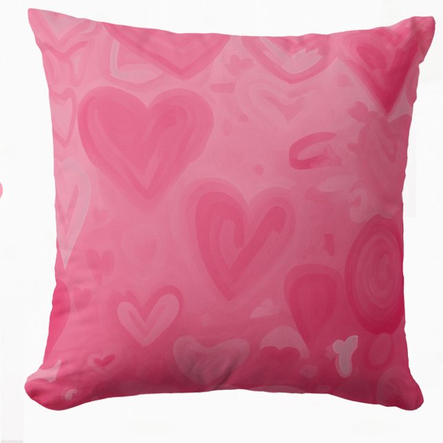 Coussin Valentines Coeurs d'Amour (Créateur téléchargé)