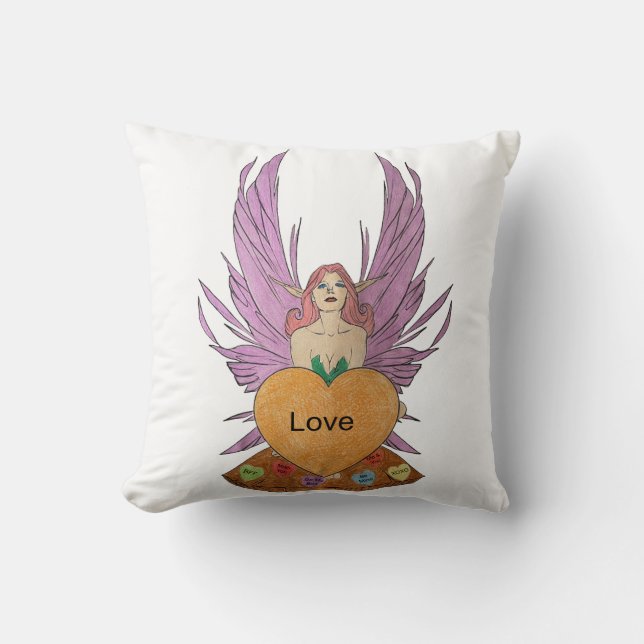 Coussin Valentines Faerie (Recto)