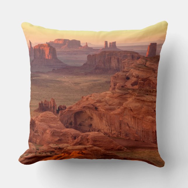 Coussin vallée Monumentale panoramique, Arizona (Recto)
