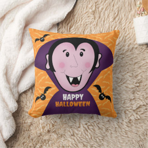 Coussin Vampire Dracula Bats Enfants Joli Halloween