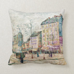 Coussin Van Gogh : Boulevard de Clichy